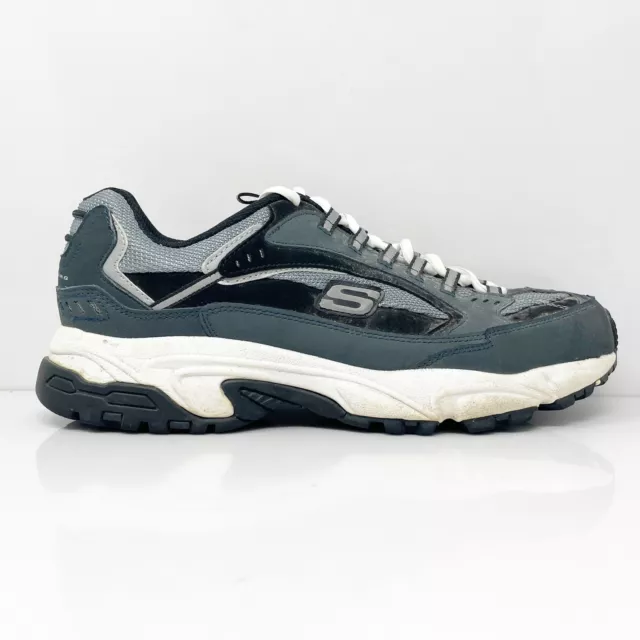 Skechers Mens Stamina Cutback 51286EW Gray Casual Shoes Sneakers Size 11