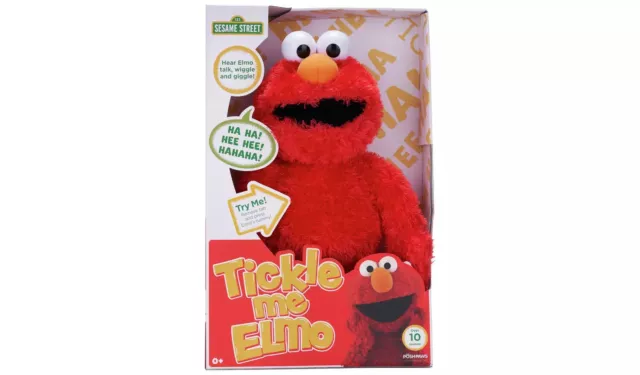 Sesame sales street tickling