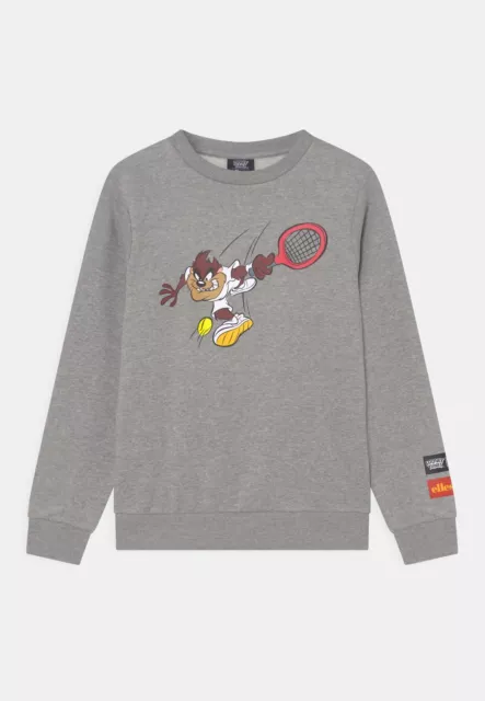 Ellesse X Looney Tunes Girls Sweatshirt Racket JNR Grey 10/11 Years