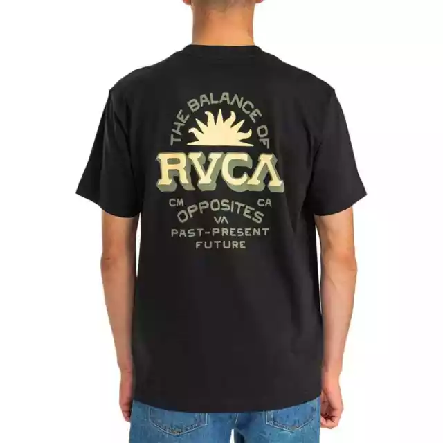 RVCA Type Set S/S T-Shirt - noir