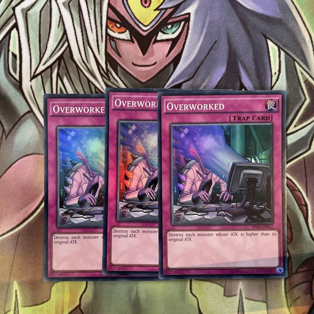 YUGIOH OVERWORKED AP05-EN012 Super Rare Unlimited Edition Near Mint / LP  1.58 - PicClick UK