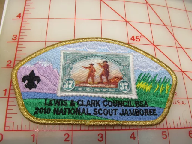 Lewis & Clark Council 2010 JSP collectible patch (yB)
