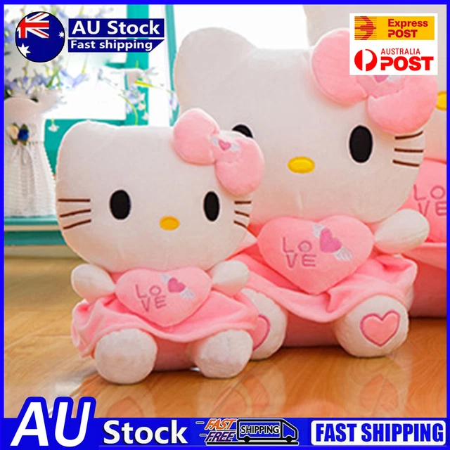 Hello Kitty Plush Doll Soft Toy Stuffed Cute 32cm Cartoon Japanese Kids Anime