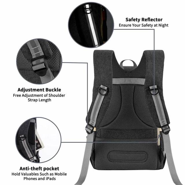Baby Diaper Bag Backpack, Large Waterproof Nappy Changing Bag for Travel 6