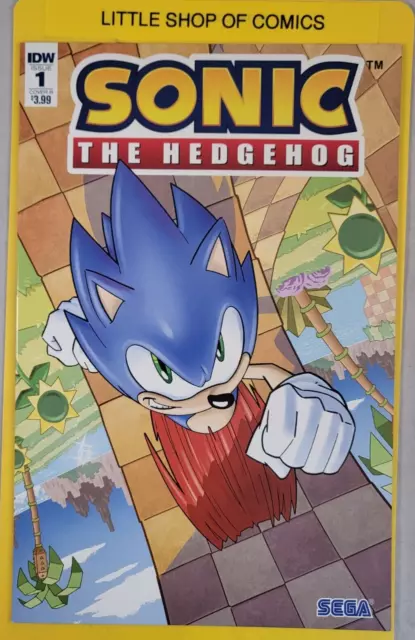 Sonic the Hedgehog 10 (IDW Publishing) Cover B by IdeaFan128 on