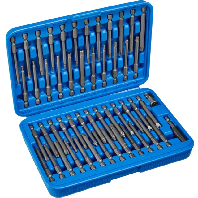 51 pcs Ensemble d’embouts long torx fente cruciforme papillon tri-wing tendeur