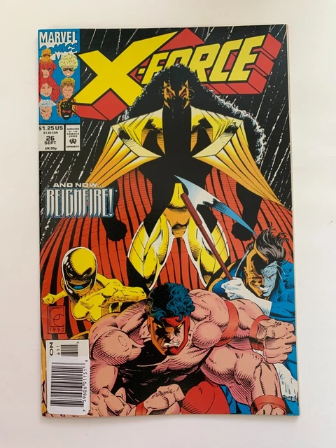 X-FORCE #26 (1993-09) Vol 1 MARVEL Mutant Liberation Front 1st Reignfire HIGH