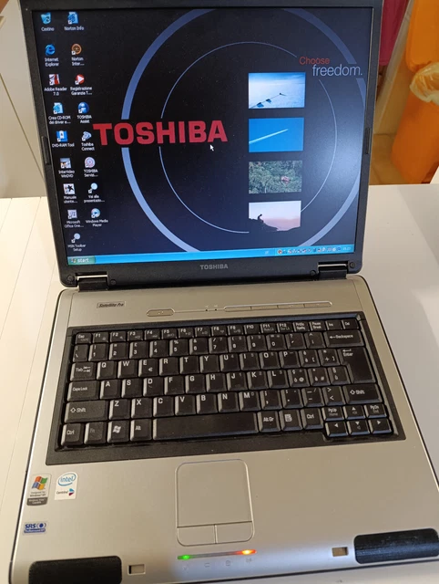 Computer Portatile Windows TOSHIBA SATELLITE L100 computer portatile Windows XP Professional 2002 ...