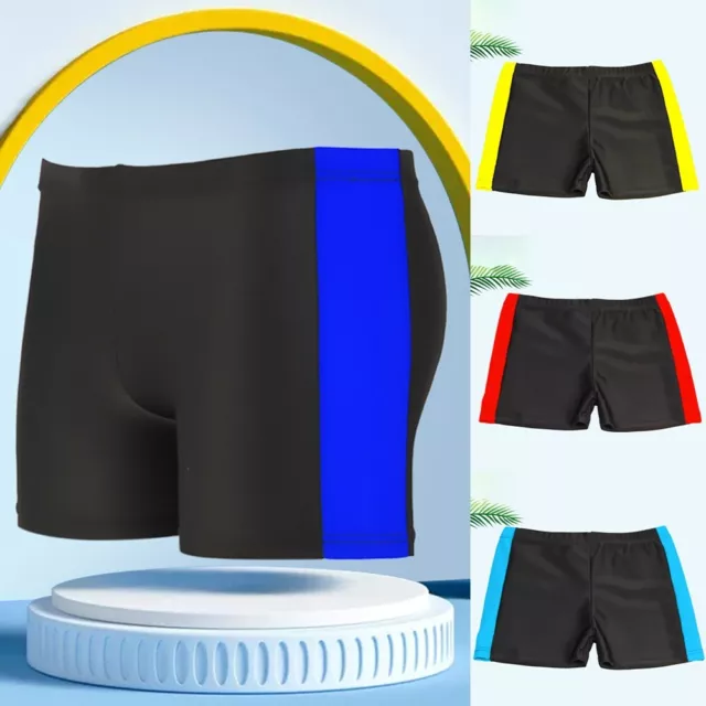 Adjustable Drawstring Boys' Swim Boxers with Lined Interior for Maximum Comfort