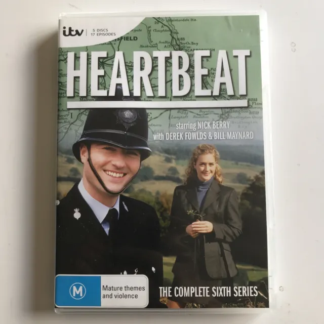 Heartbeat The Complete Sixth Series DVD Region 4 PAL ITV M Free Tracked Postage