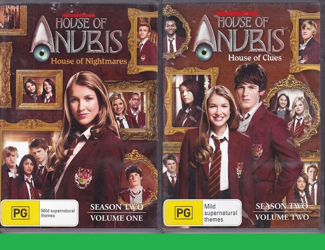 HOUSE OF ANUBIS Season Volume (DVD, Discs, Region