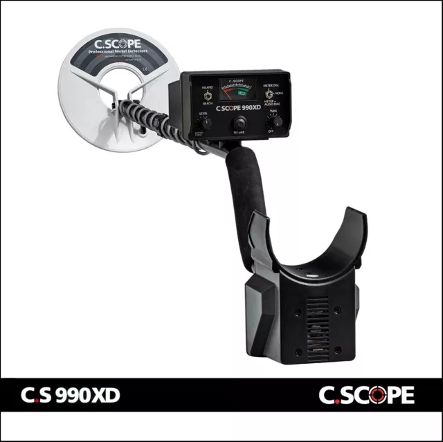 Metal Detector Cs990Xd C.scope Piastra 8" Cercametalli Oro