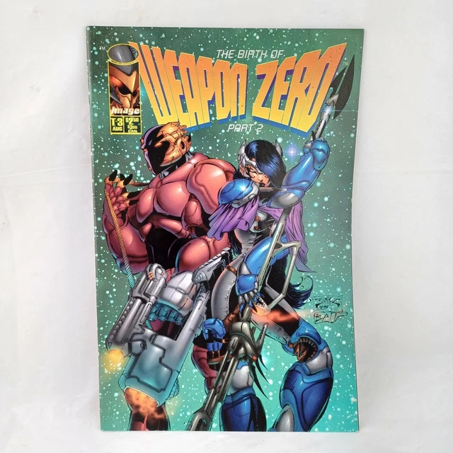 Image Comics The Birth Of Weapon Zero Part 2 Comic Book Vol 1 Issue #T-3 Aug '95