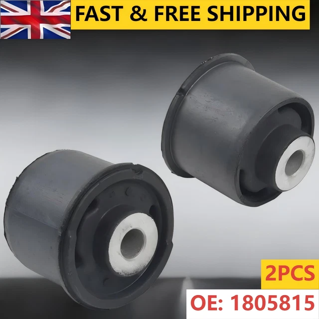 Ford Fiesta Rear Axle Bushes 2x Rear Axle Mounting Bushes For Ford
