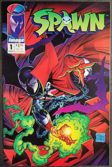 Spawn #1 NM/VF Todd McFarlane 1st App Al Simmons aka Spawn Image Comics 1992