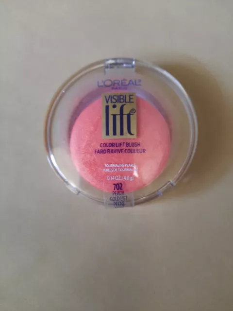 (1) LOREAL Visible Lift Color Blush - #702 PEACH GOLD . Manufacture Sealed.