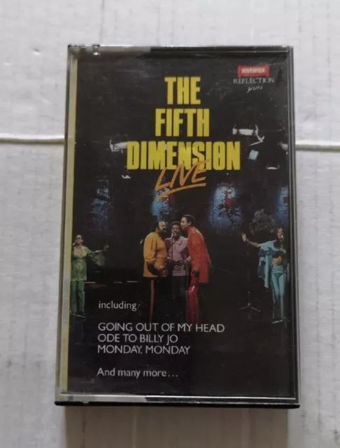 Fifth Dimension - Live - Rare cassette tape - Funk Soul Mod 5th
