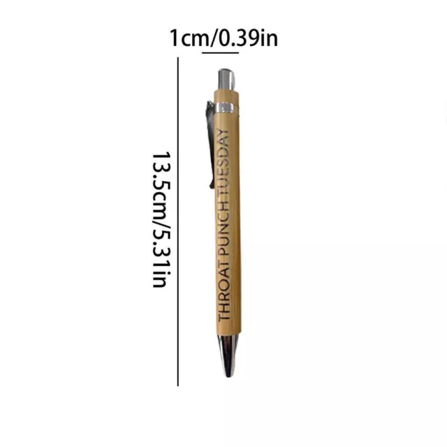 la mentalité Stylos à bille Signature Grain de bois Stylo à bille de bureau 2