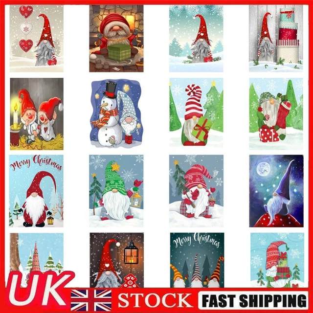 40x50cm Paint By Numbers Gnome Oil for Adults Children Room Home Wall Decor Gift