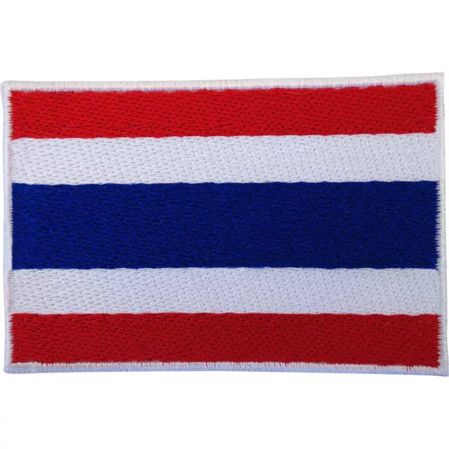 TINY NATIONAL COUNTRY EMBROIDERED FLAG PATCH 3CM X 2CM SEW ON/ IRON ON PATCH