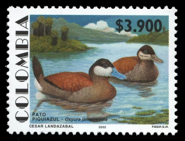 Kolumbien 2002 - Mi-Nr. 2188 ** - MNH - Vögel / Birds