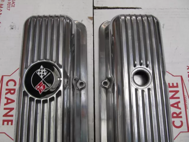 69-70-71-72-73-74-77 Valve Covers Rocker Corvette Camaro NEW LT1 Z28 ALUMINUM