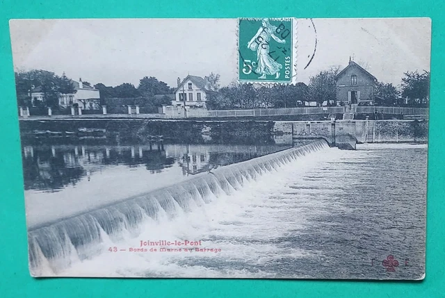 cpa 94 - CHARENTON le PONT Ecluses de la Marne à la Seine