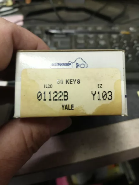 Yale Y103 Key Blank your buying 1 key by Ilco  ( In Ebay room 2)