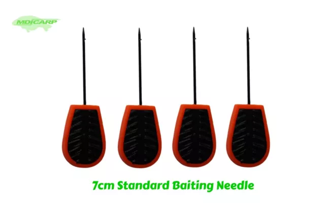 MDI Karpfen Standard Ködernadel - Karpfen/Stachel/Grobangeln - 4-teiliges Pack