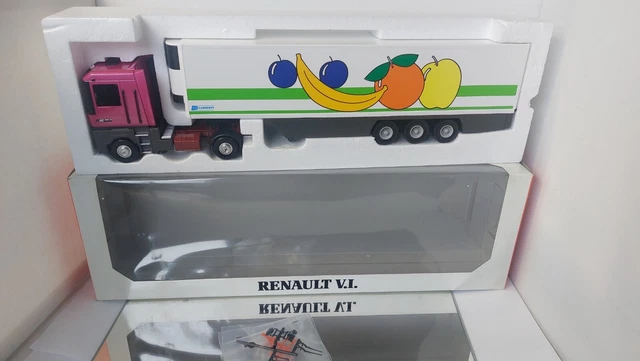 RENAULT PREMIUM SEMI remorque CAILLOT DISTRIBUTION ENTREPOSAGE 1/43 LBS