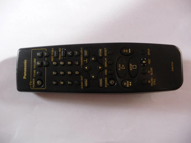 Replacement Télécommande for Panasonic EUR7615KSOl