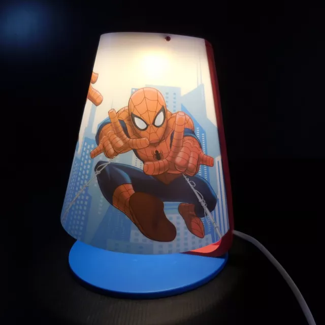 Plafonnier LED pour chambre d'enfant, 60 cm, Spider-Man, contrôle