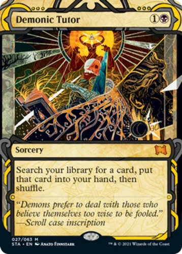 MTG Demonic Tutor, NM-Mint, English Strixhaven: Mystical Archives