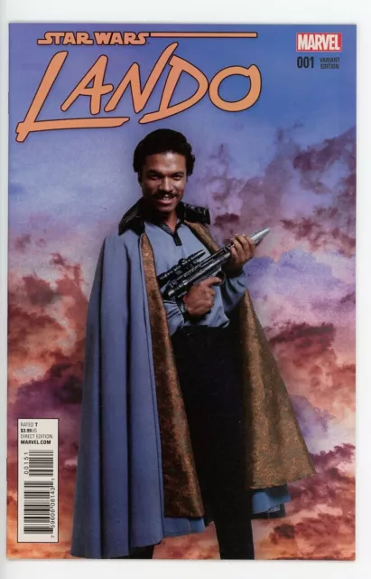 STAR WARS: LANDO #1 NEAR MINT 2015 MOVIE PHOTO VARIANT MARVEL COMICS b-127