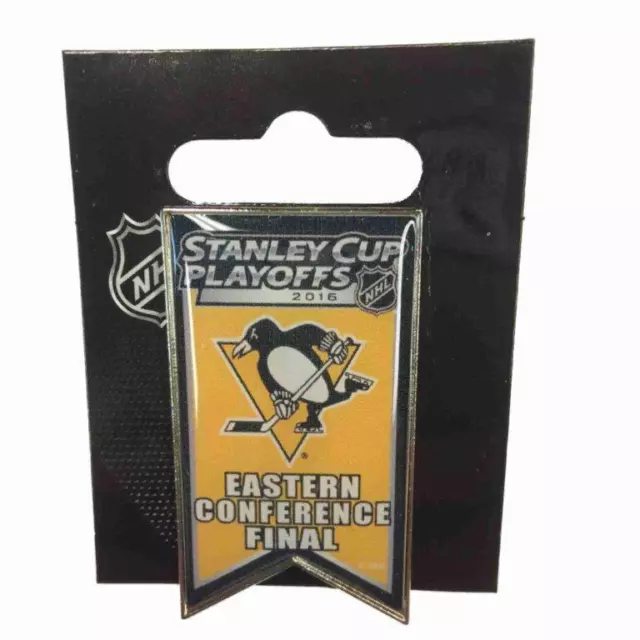 Pittsburgh Penguins 2016 Eastern Conference Finals NHL Playoffs Metall Anstecker