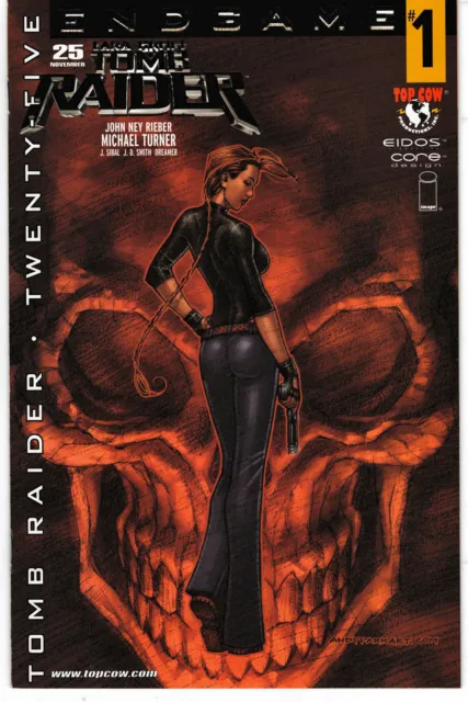 Tomb Raider: The Series #25 (1999) NM Platinum Foil Cover Top Cow Image Comics