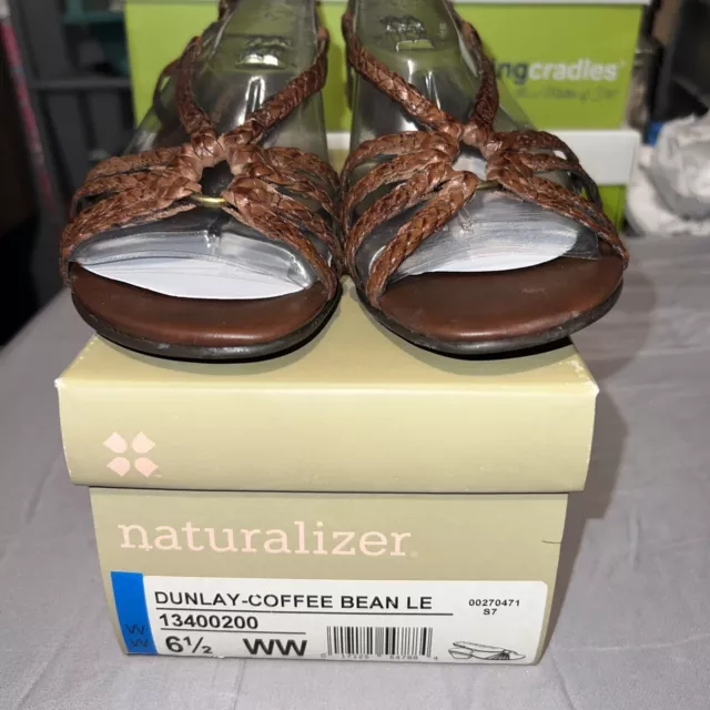 Naturalizer Women’s Shoes Size 6 1/2 WW DUNLAY-COFFEE BEAN LE