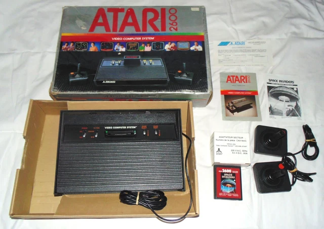 Console Atari 2600 – 1re édition Française Mars 1981 – Révision 1 – Option Mod AV