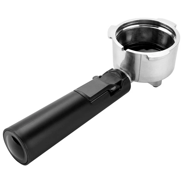 Pressacaffè 51 Mm In Acciaio Inox | Manico In Legno Massello | Compatibile Macchina Espresso | Pestone Per Caffè