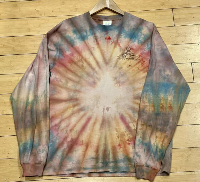T-shirt Homme ARTIST UNION Tie-dye Violet Taille L - Années 2000 - Coton