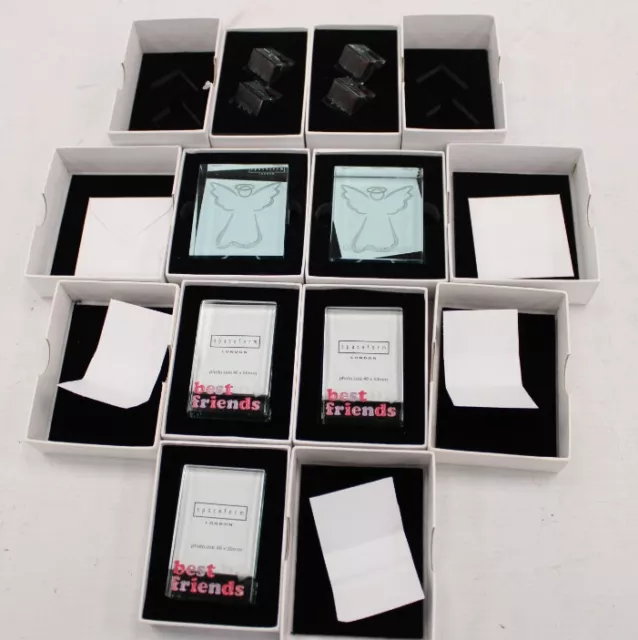 SPACEFORM Bundle of 7 Various Glass Ornament Novelty Decorations BNIB - R29
