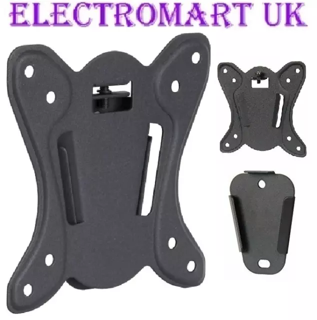 Tv Wall Bracket Caravan Motorhome Boat Vesa 75 & 100 Up To 24" Quick Release