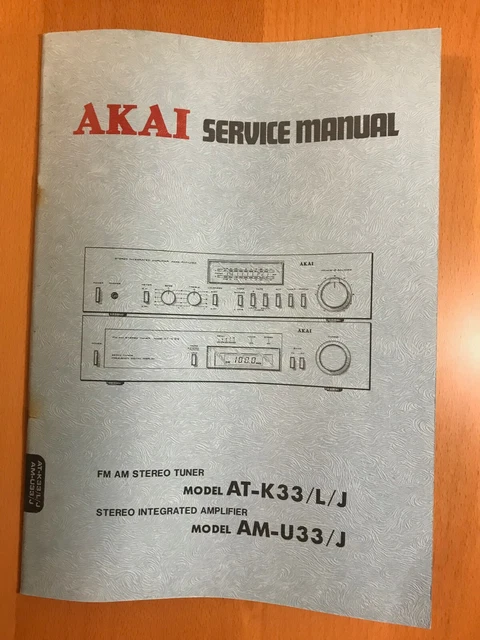 Amplificateur Akai AM-U33 à Réparer - Pour Pièces - État Esthétique Correct
