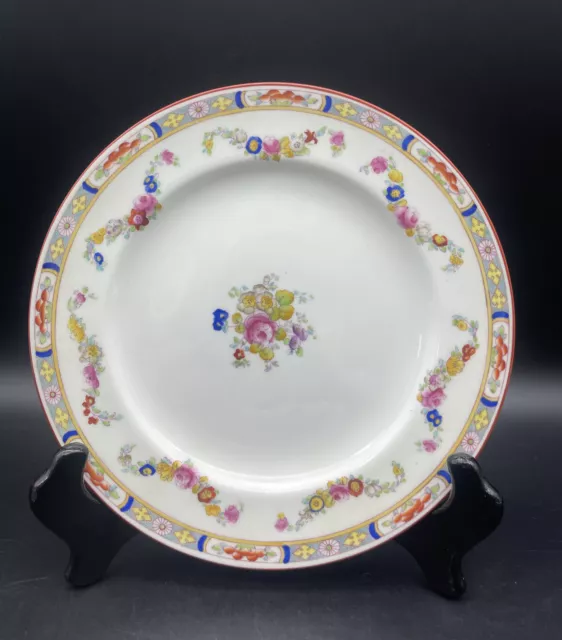 MINTON China MINTON ROSE Luncheon Plate Globe Mark Made in England Replacement