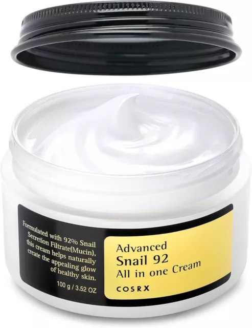 COSRX Advanced Snail 92 All in one Cream, 3.53 oz/100g