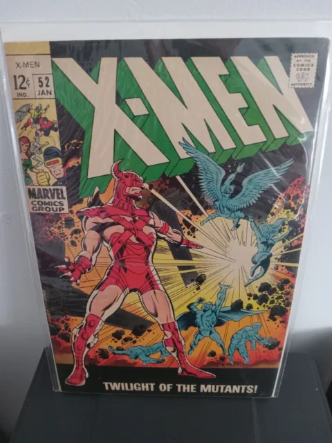 Marvel Comics Group X-Men Twilight of the Mutants #52 from 1969. 