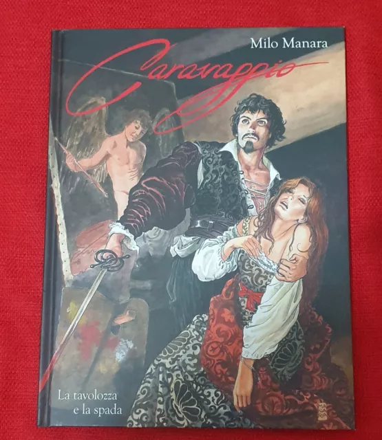 Milo Manara  Caravaggio, copia autografata personalmente dall'autore.