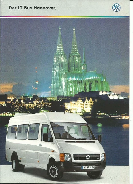 Lt Bus PROSPEKT VW LT Bus Hannover 1998 Autobus Omnibus Reisebus EUR 1,90 ...