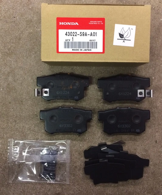 GENUINE OEM HONDA Accord Rear Brake Pad Set 9107 Brakes Pads TL TSX