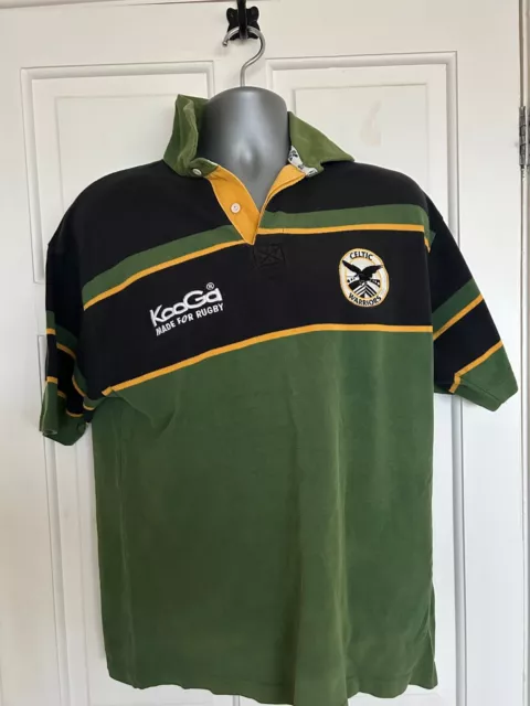 Celtic Warriors rugby jersey KooGa vintage shirt size L